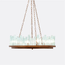 Load image into Gallery viewer, Glass Tube Chandelier light