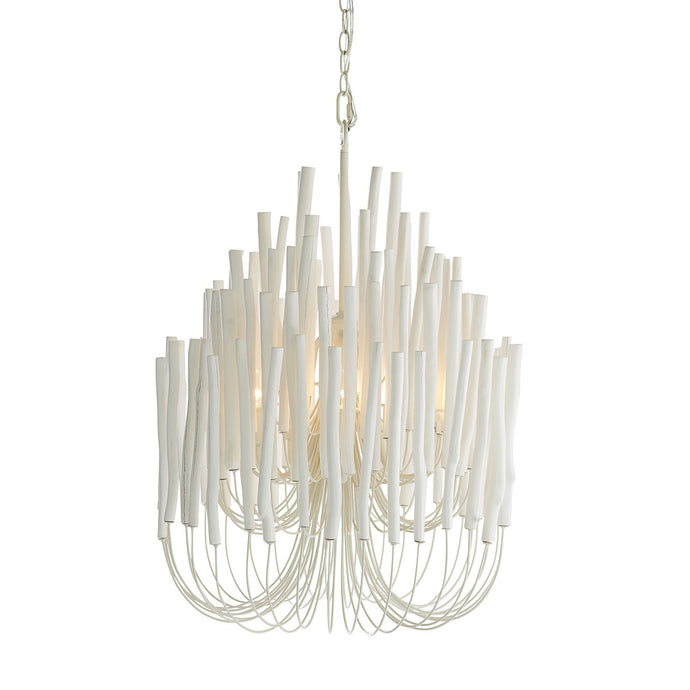 Organic White Chandelier