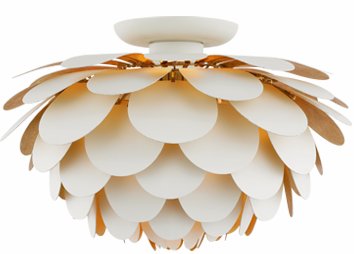 Artichoke Semi-Flush