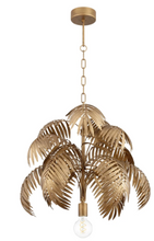 Load image into Gallery viewer, Palm Leaf Pendant