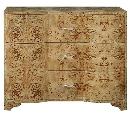 Plymouth Burl Wood Chest