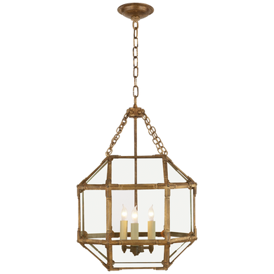 Morris Small Lantern With Clear Glass