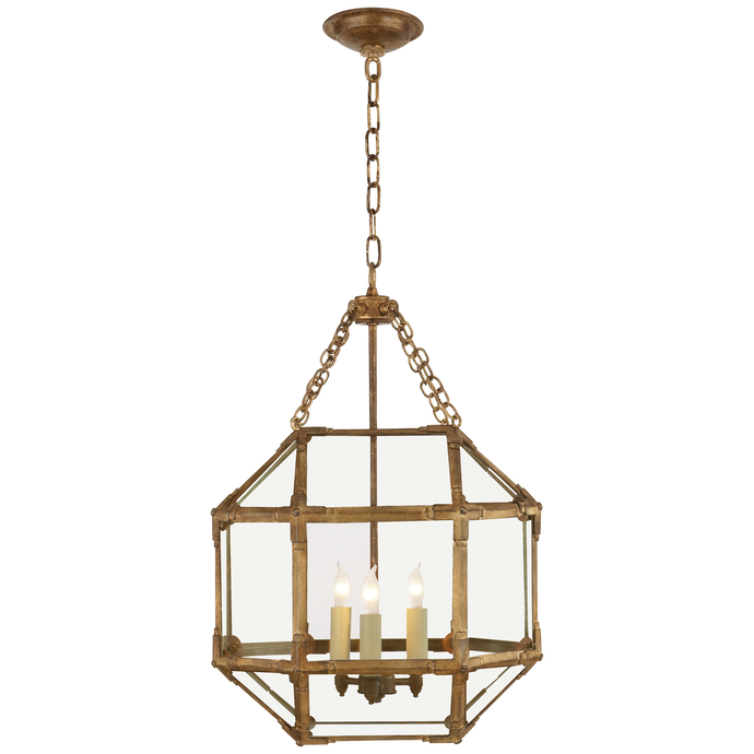 Morris Small Lantern With Clear Glass