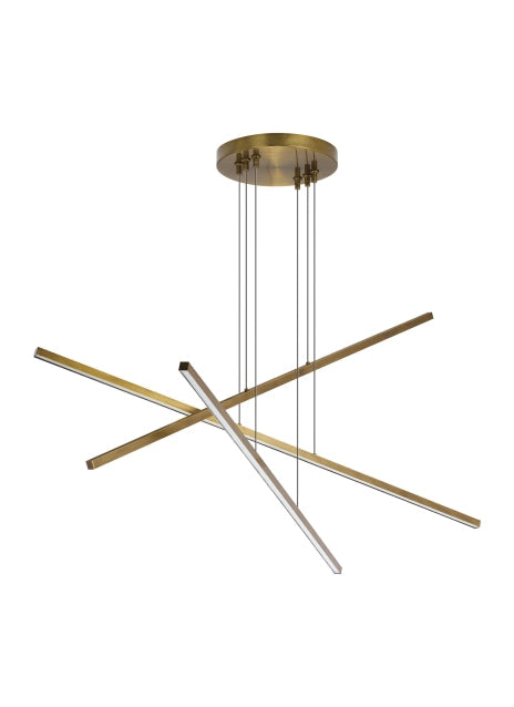 Trio Linear Chandelier