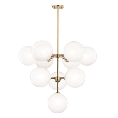 GLOBE CHANDELIER LIGHT FIXTURE