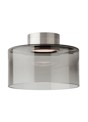 Smoke glass LED Flush Mount light