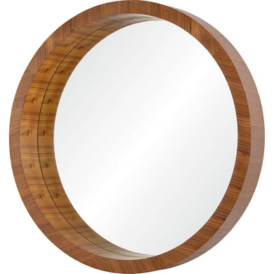 Mid Century Modern Mirror Walnut