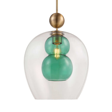 1-Light Shamrock Pendant
