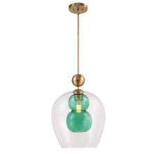Load image into Gallery viewer, 1-Light Shamrock Pendant